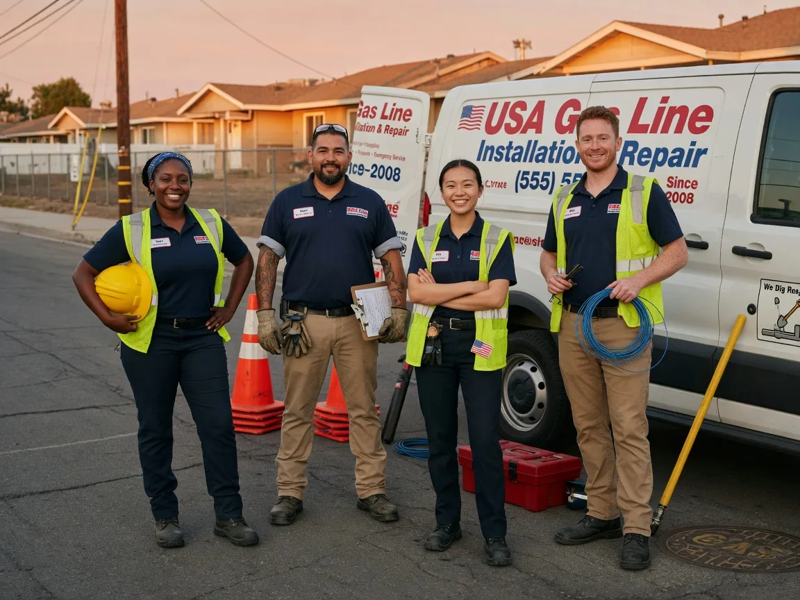 Gas Line Installation company in Hubbard, OR